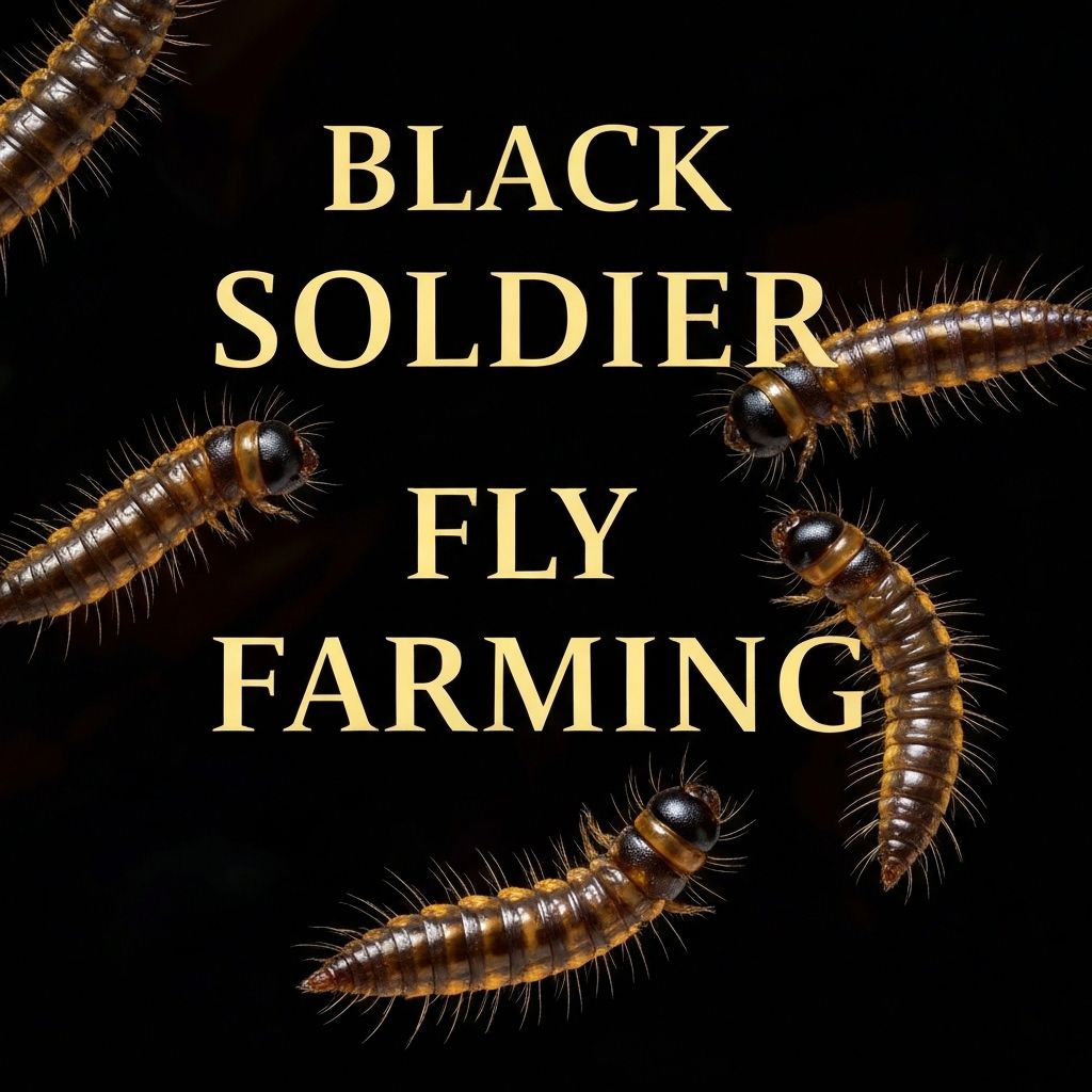 Black Soldier Fly (BSF) Farming